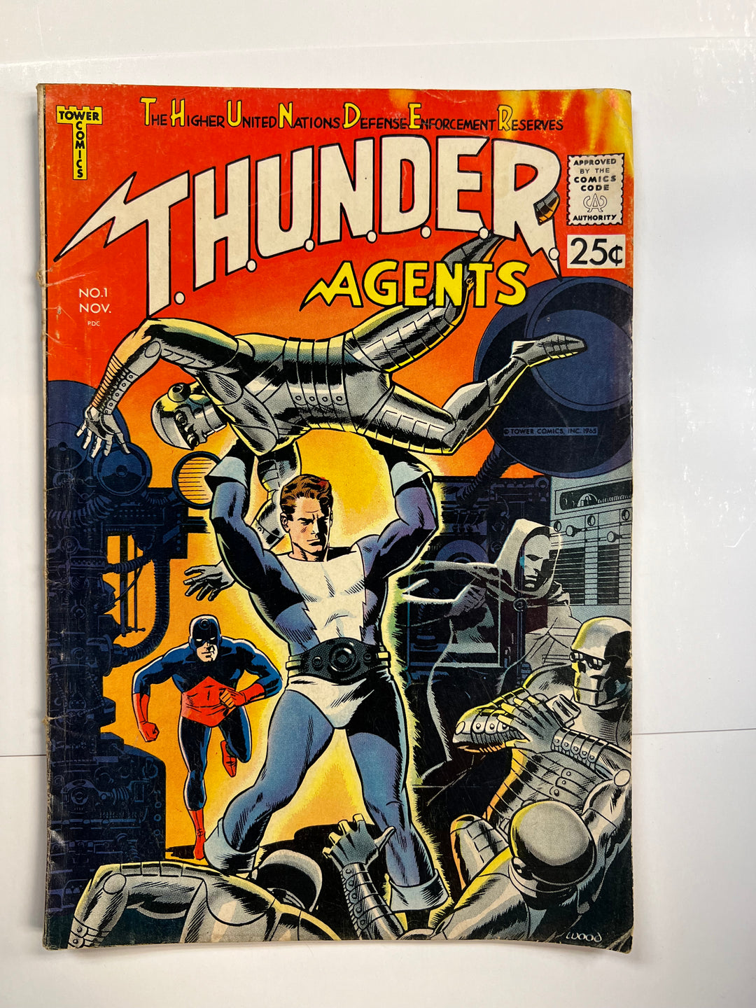 Thunder Agents #1 Tower 1965 VG