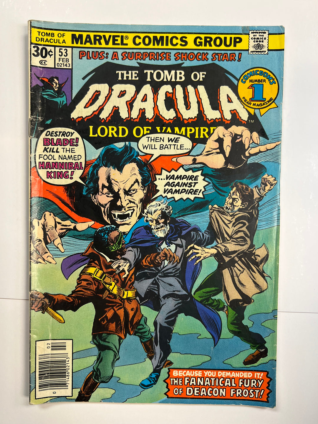 Tomb of Dracula #53 Marvel 1976 VG