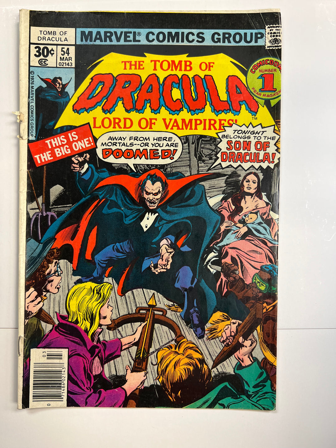 Tomb of Dracula #54 Marvel 1976 VG-