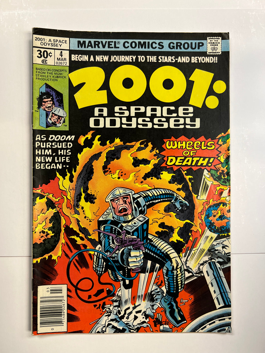 2001: A Space Odyssey #4 Marvel 1976 F+
