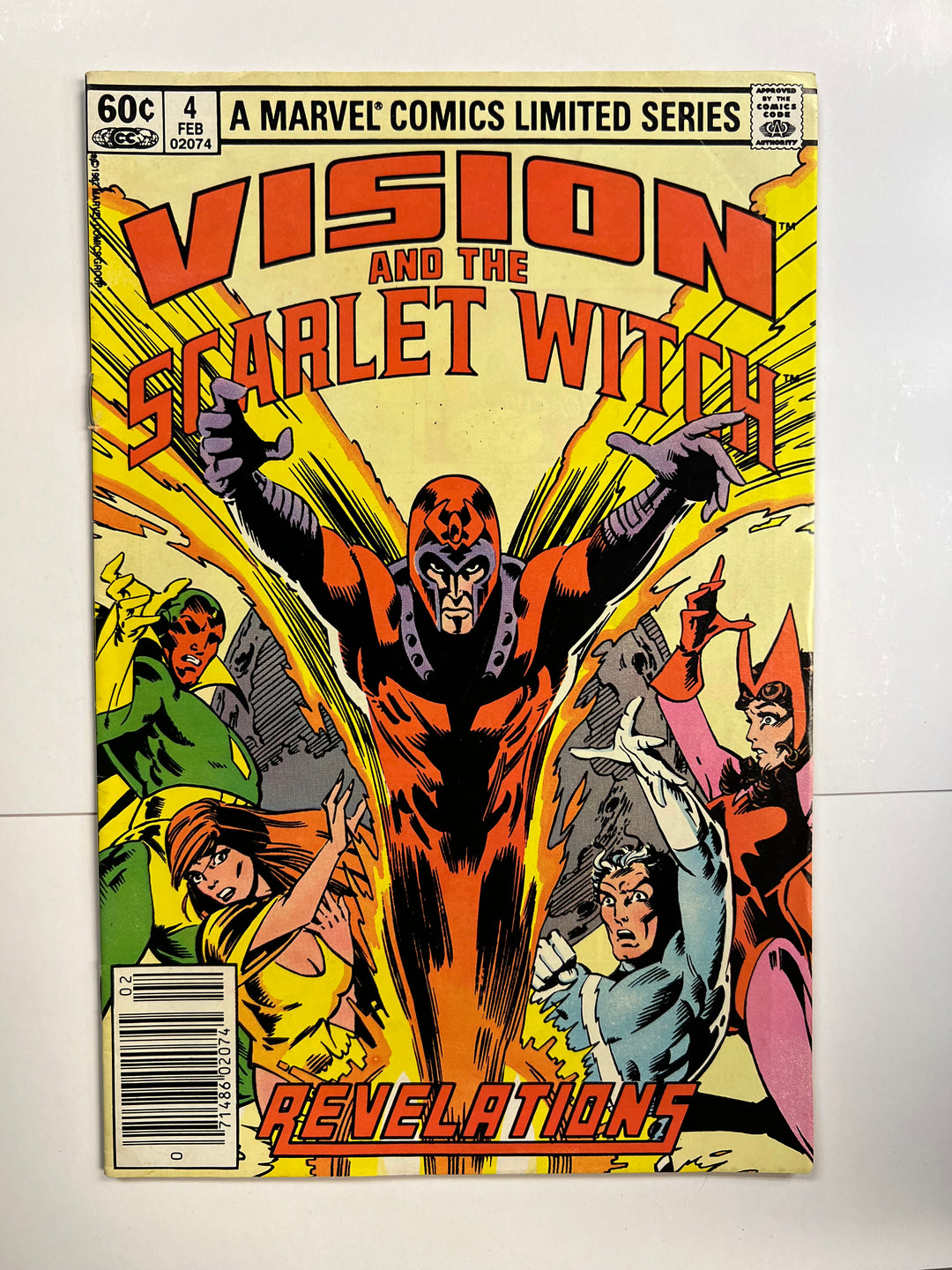 Vision and the Scarlet Witch #4 Marvel 1983 VF-