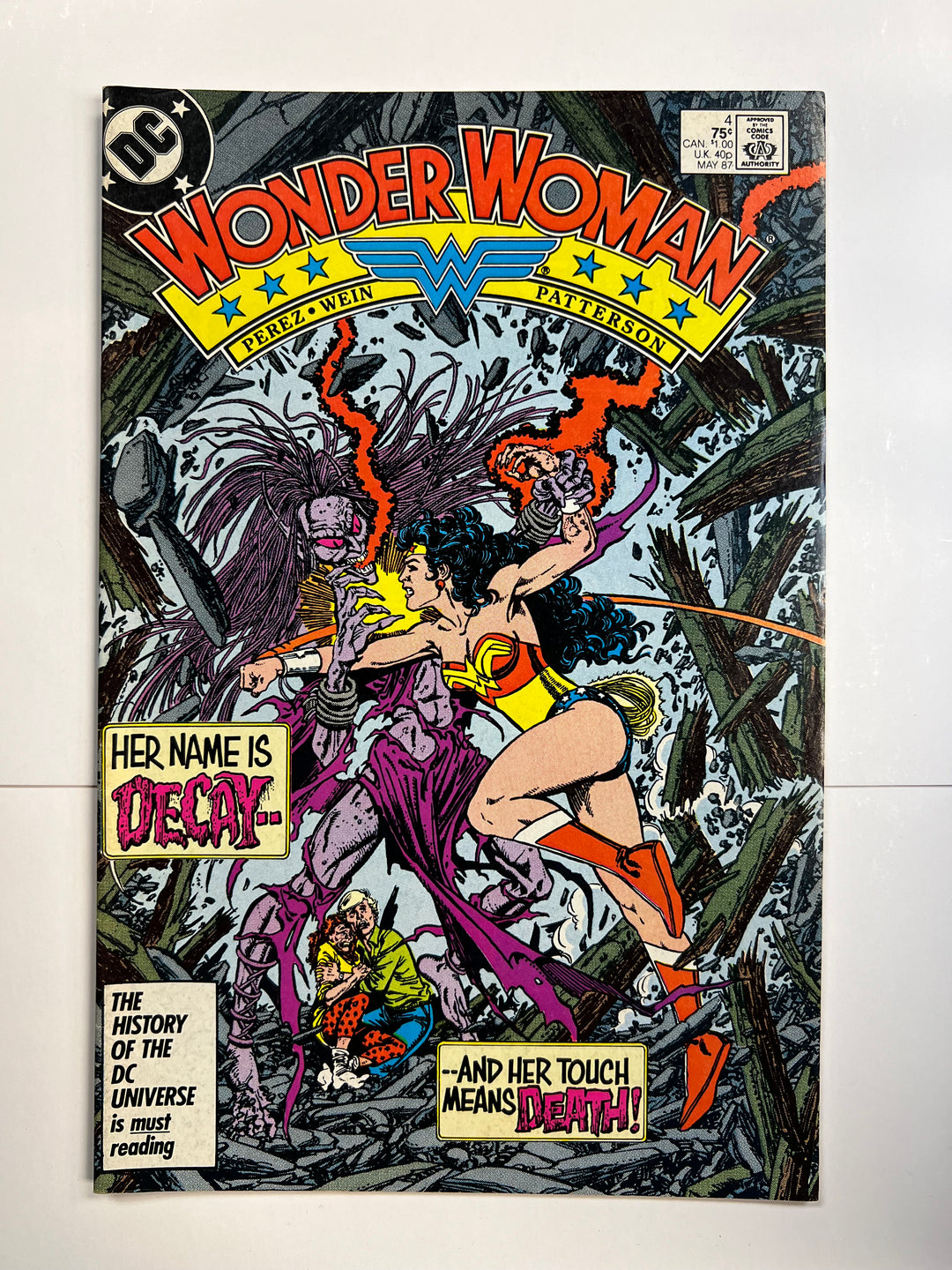 Wonder Woman #4 DC 1987 VF-
