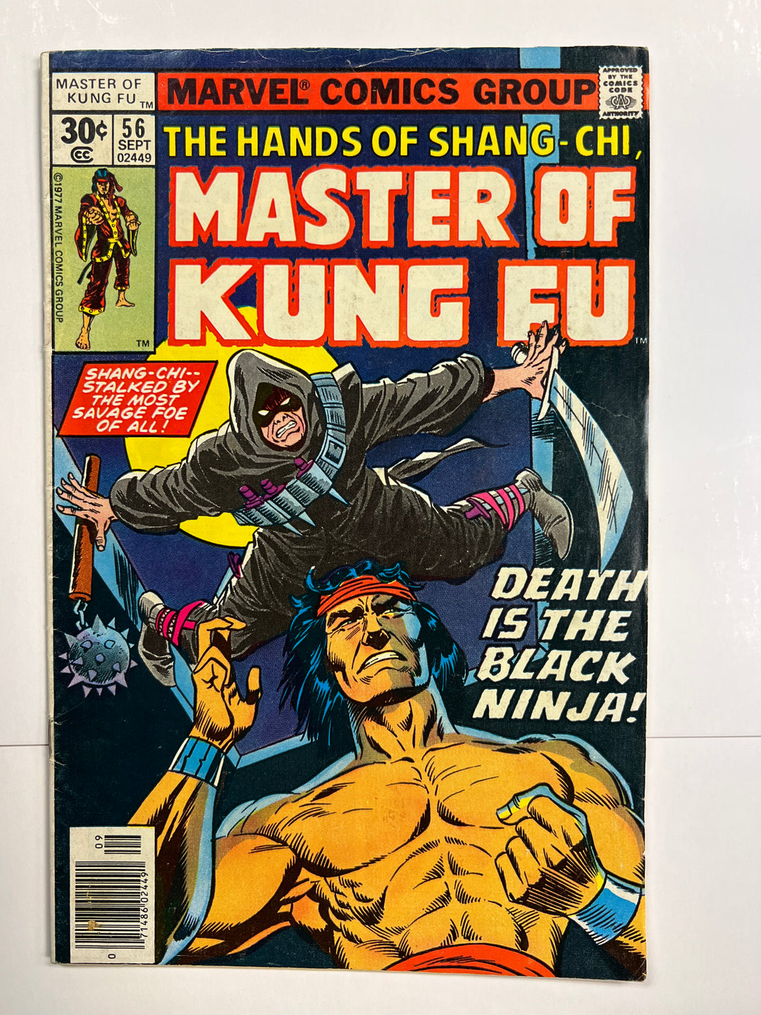 Master of Kung Fu #56 Marvel 1977 VG/F