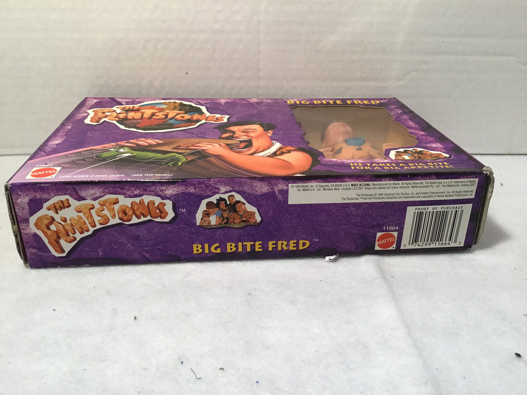 The Flinstones Movie Big Bite Fred Mattel 1993 NIB NEW