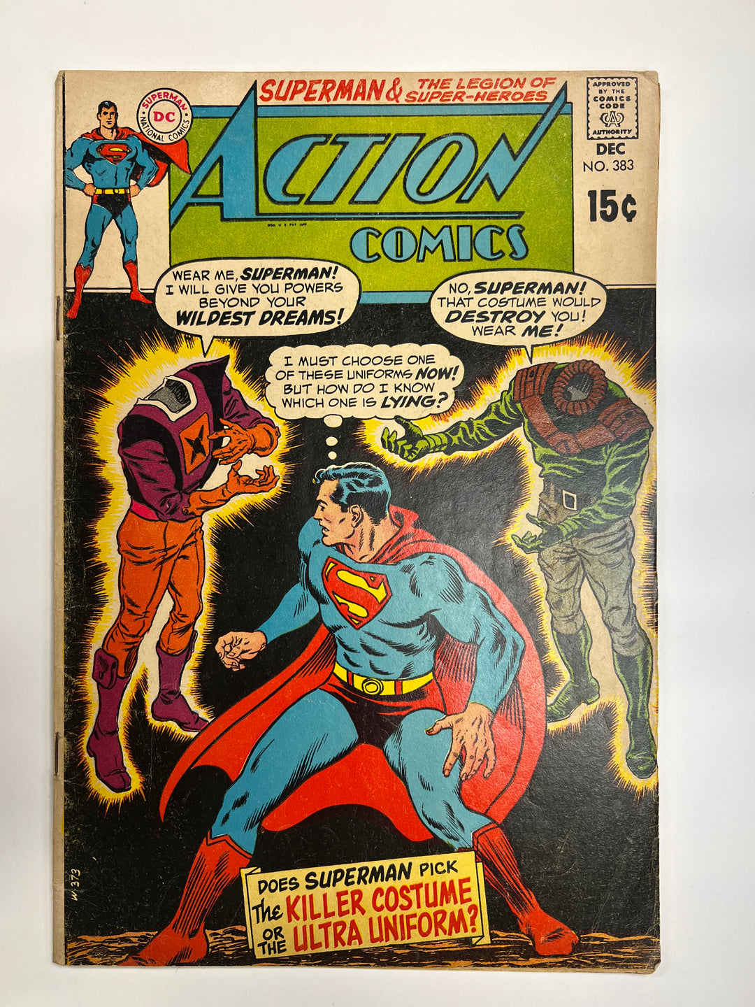 Action Comics #383 DC 1969 G/VG