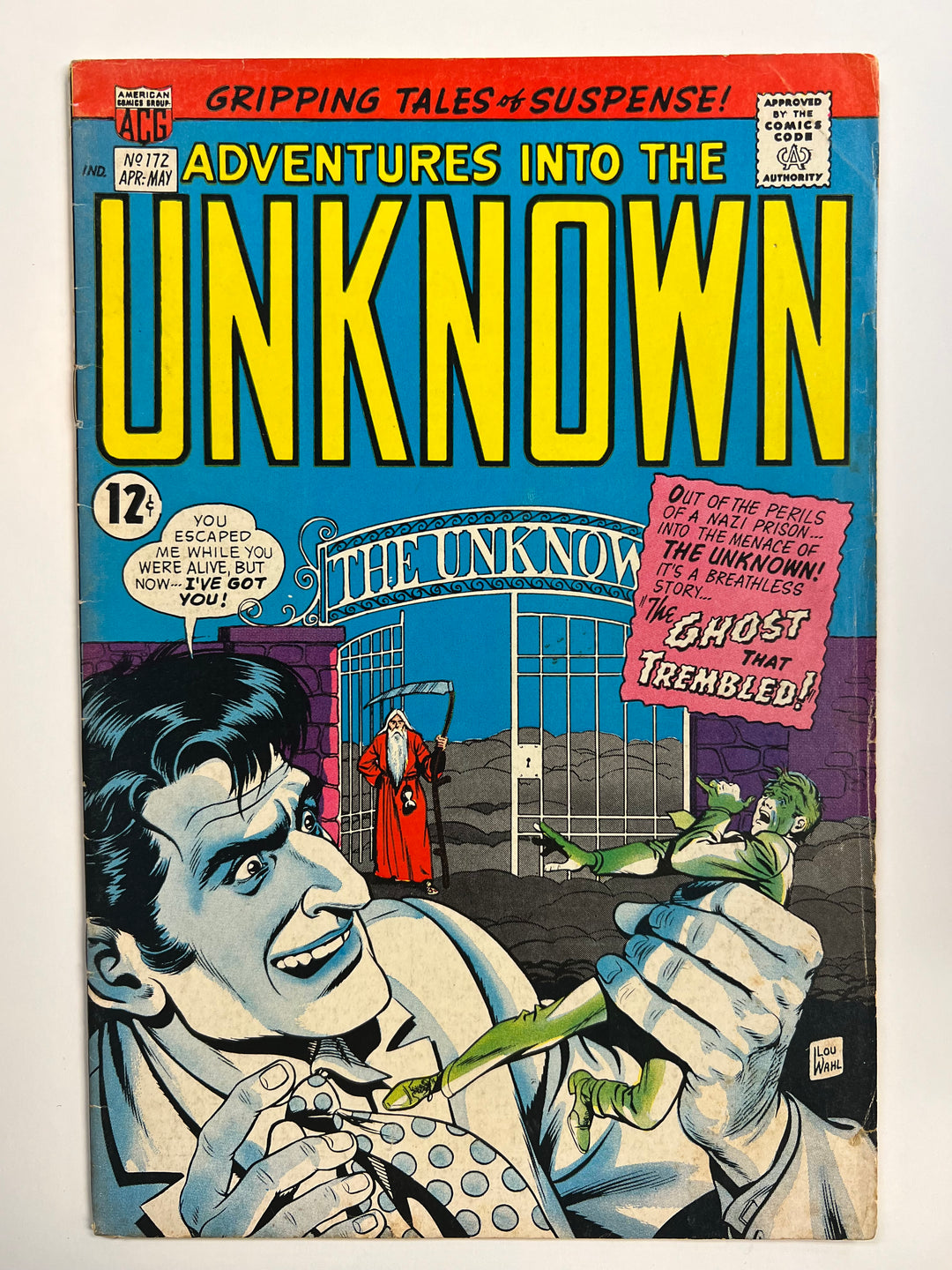 Adventures Into the Unknown #172 ACG 1967 G/VG