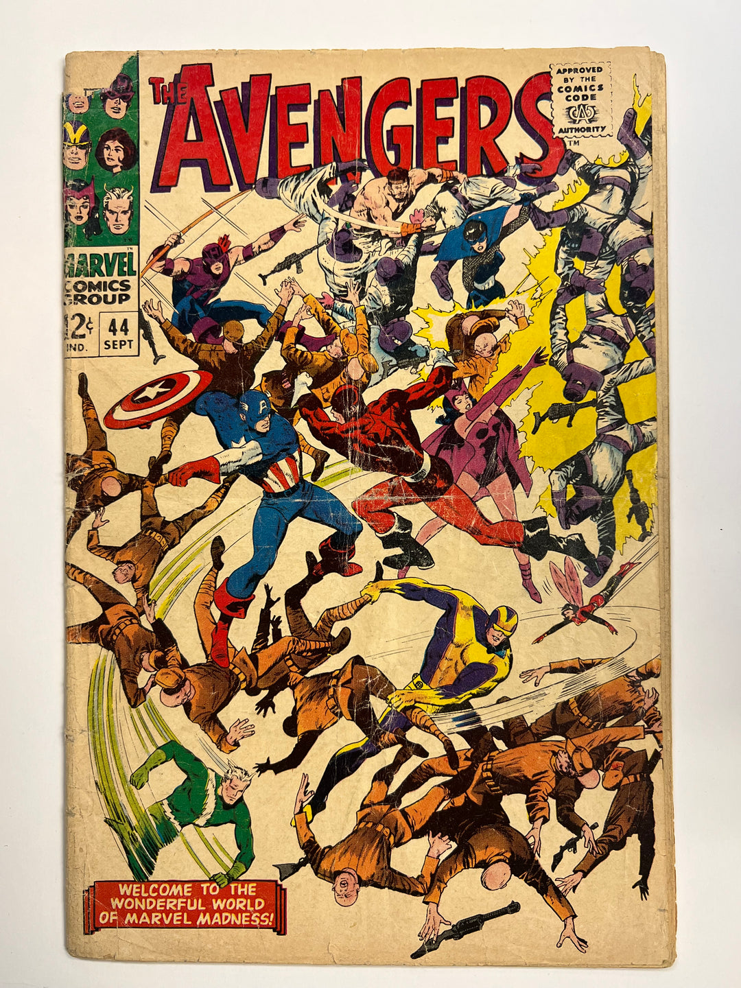 Avengers #44 Marvel 1967 G