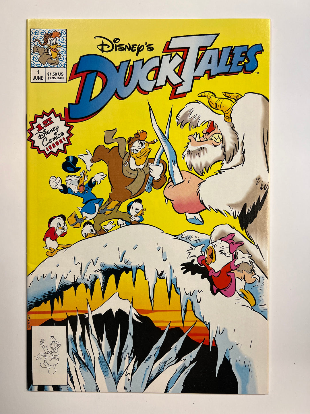 Ducktales #1 Disney 1990 F