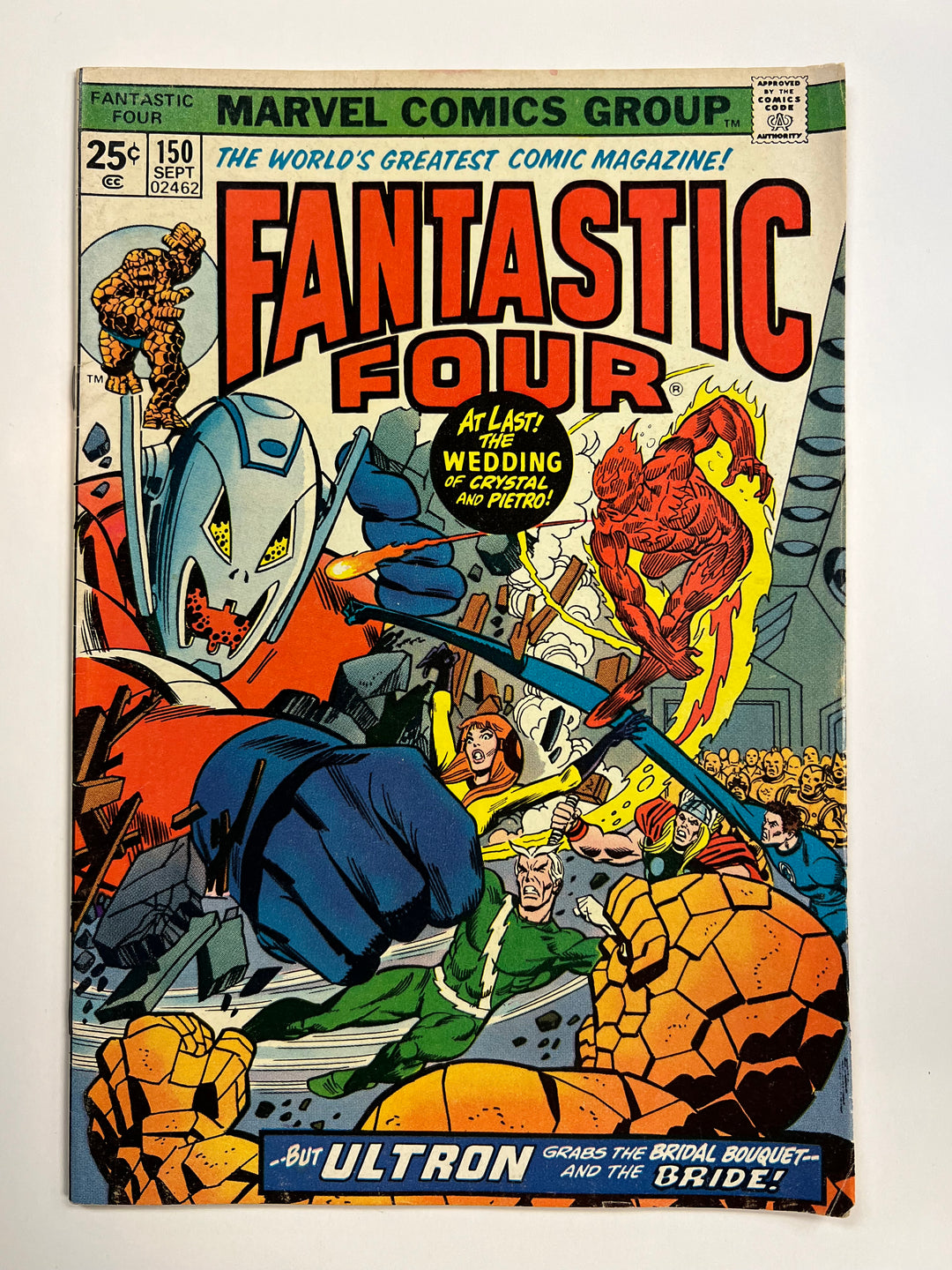 Fantastic Four #150 Marvel 1974 F