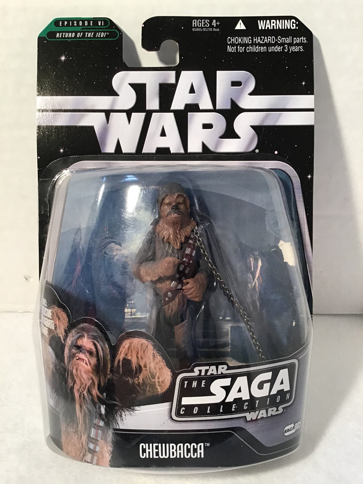 Star Wars VI: Return of the Jedi Chewbacca #005 Saga Collection w/ Hologram Figure MOC