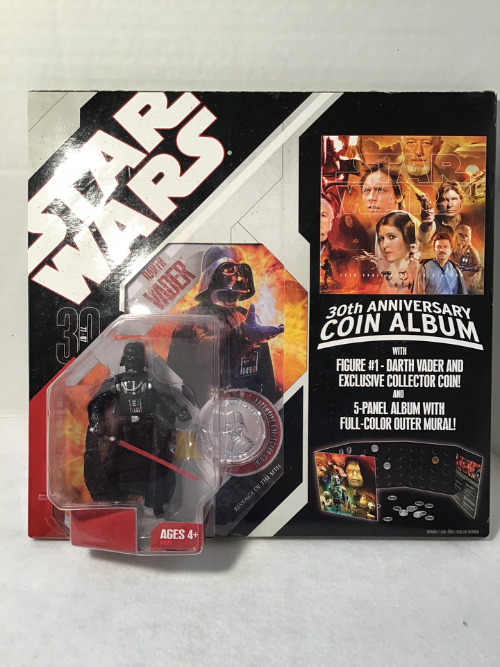 Star Wars 30th Anniversary Coin Album with Darth Vader & Exclusive Collector Coin Sealed