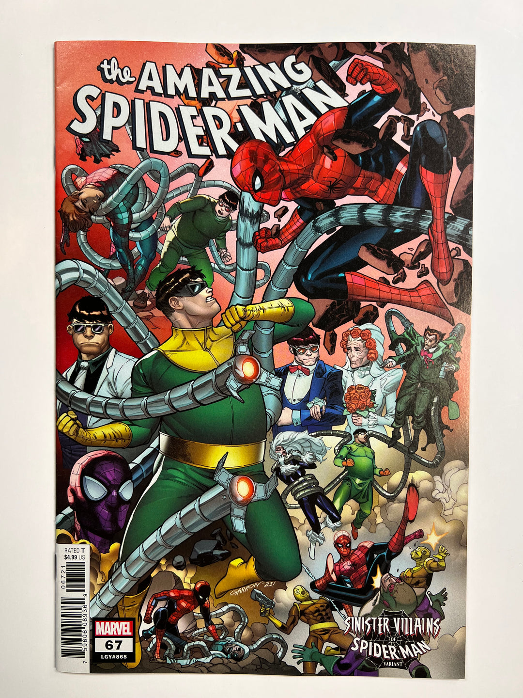 Amazing Spider-Man #67 Garron Variant Marvel 2021 VF