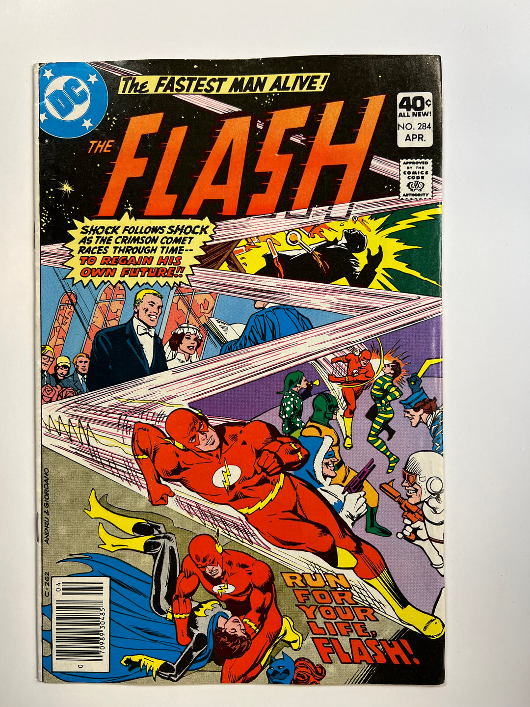 Flash #284 DC 1980 F-