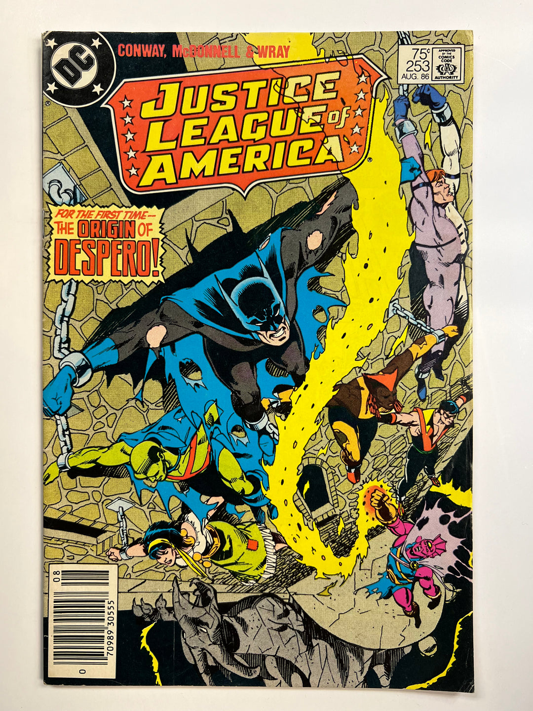 Justice League of America #253 DC 1986 VG+