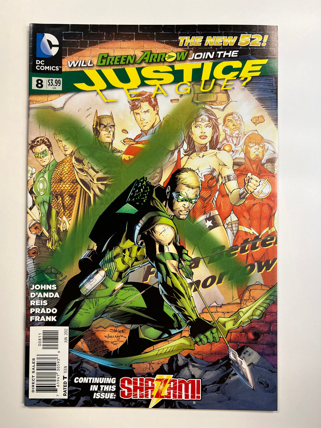Justice League #8 DC 2012 VF