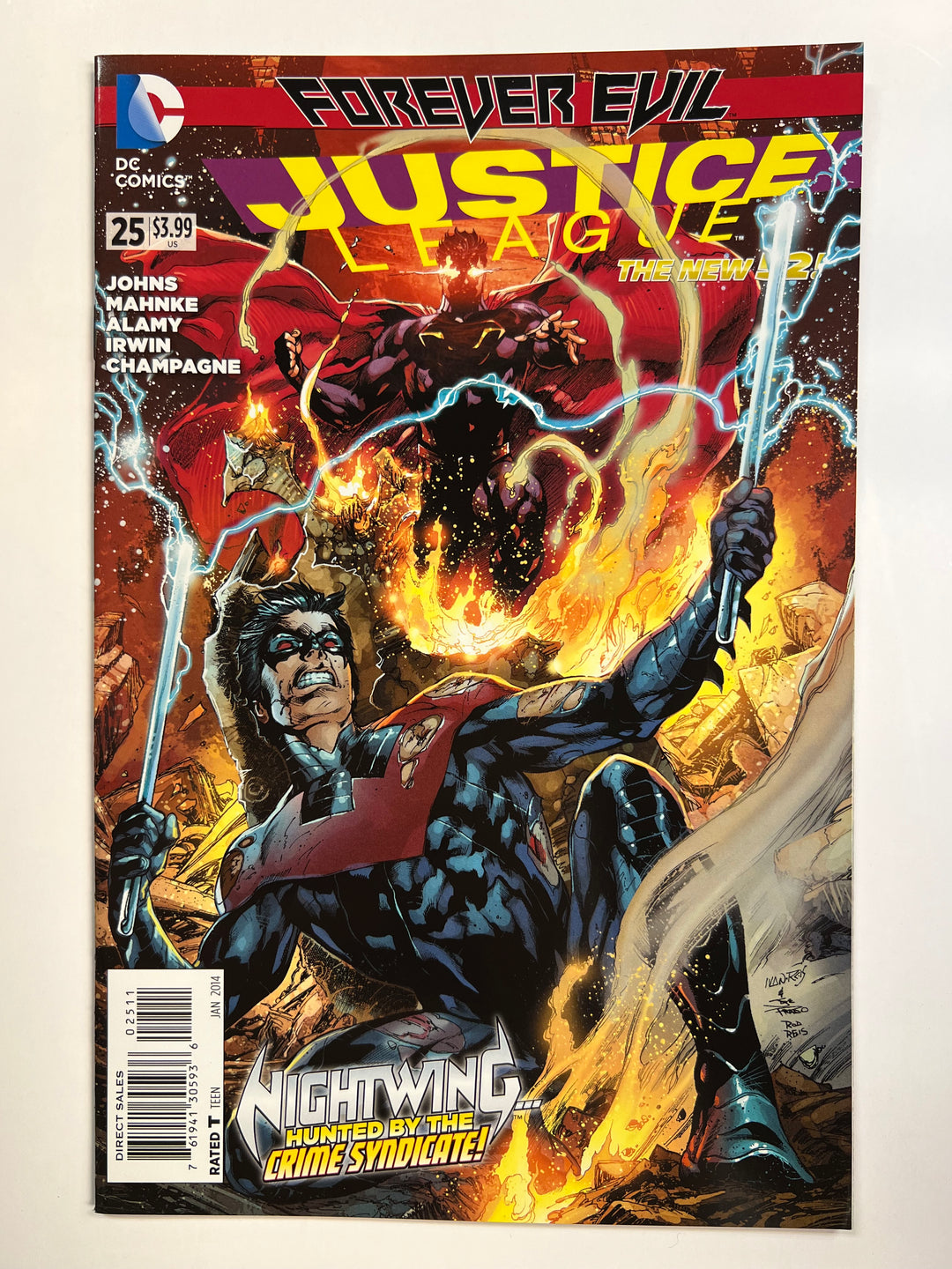 Justice League #25 DC 2014 VF+