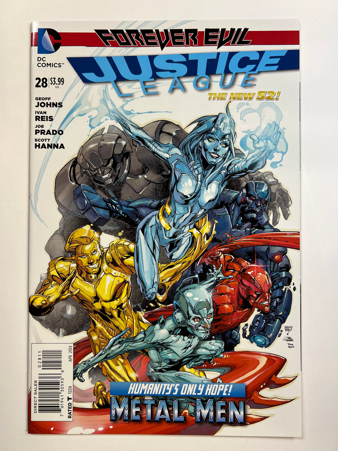 Justice League #28 DC 2014 VF