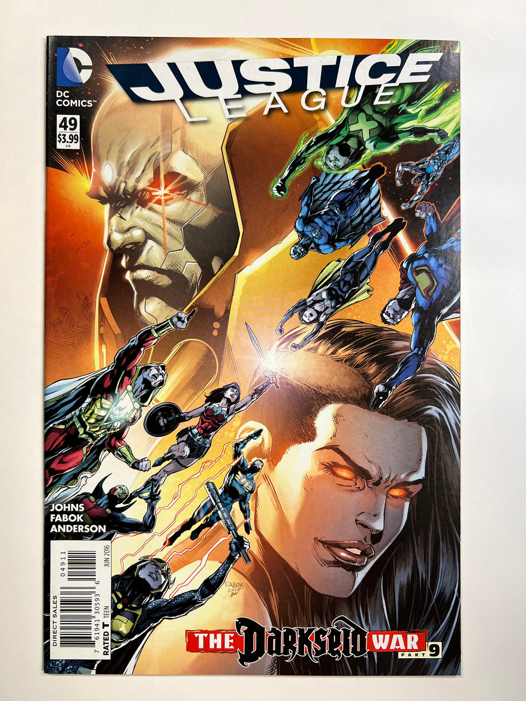 Justice League #49 DC 2016 VF+