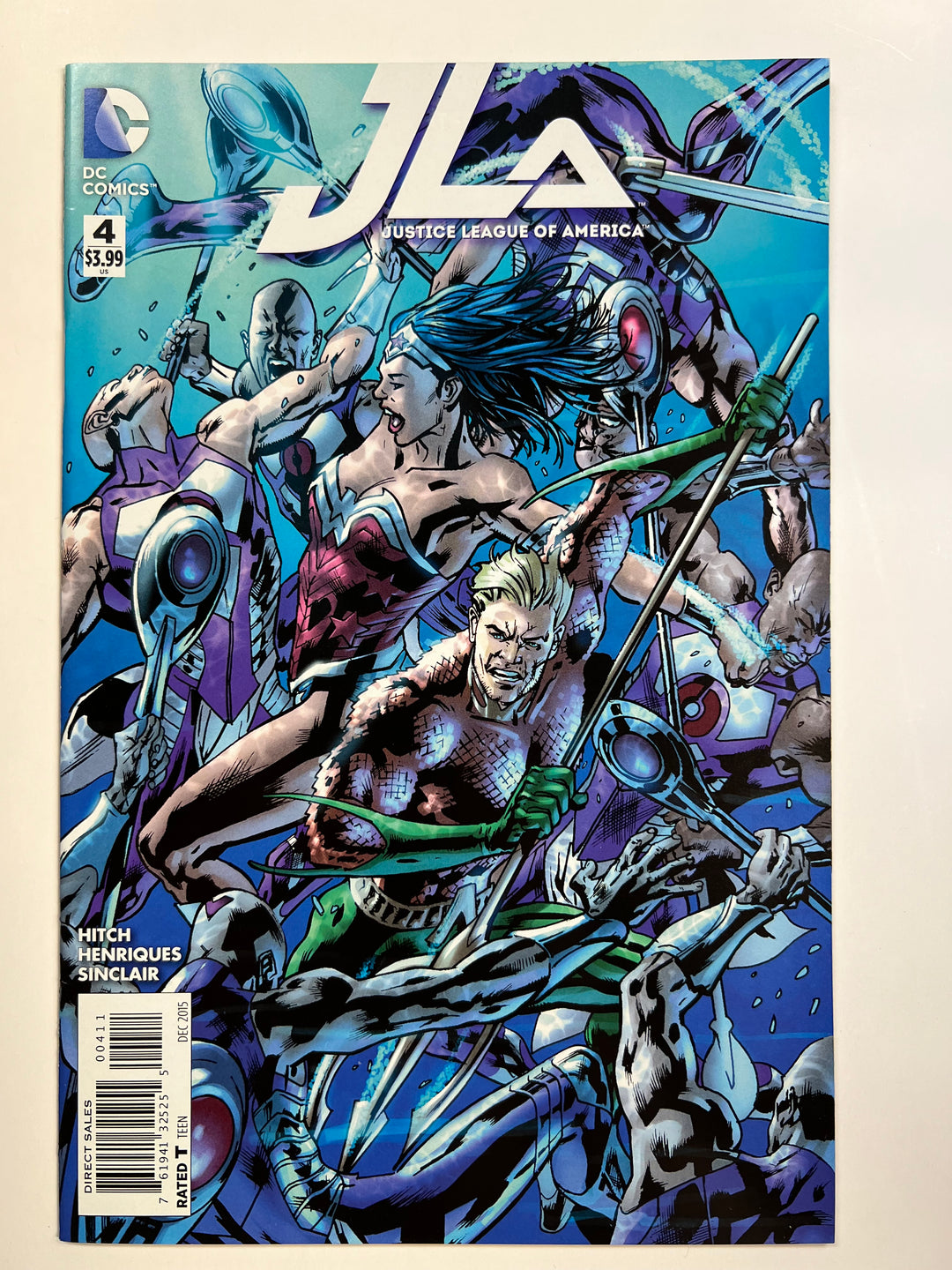Justice League of America #4 DC 2015 VF+