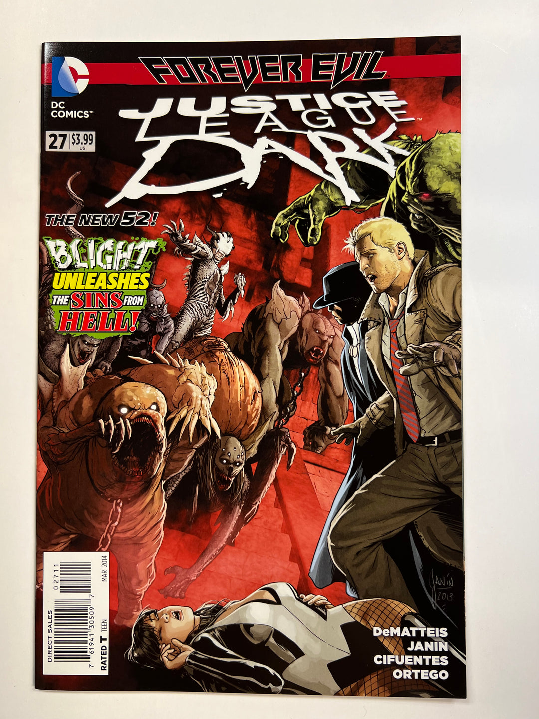 Justice League Dark #27 DC 2013 VF