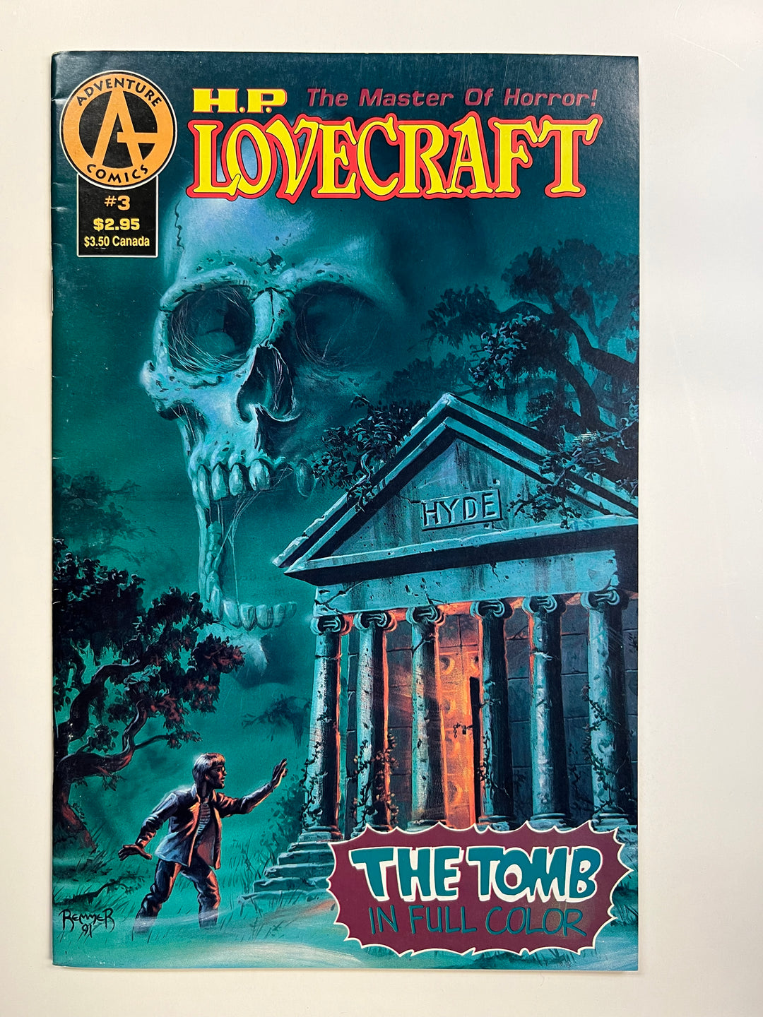 Lovecraft In Full Color #3 Adventure 1992 VG/F