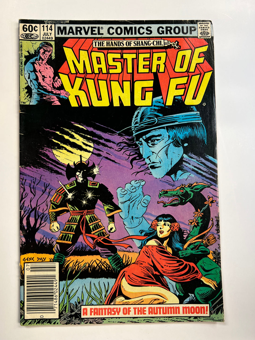 Master of Kung Fu #114 Marvel 1982 G/VG