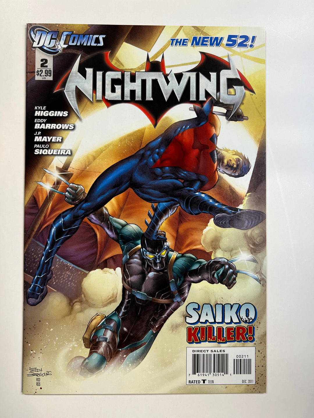 Nightwing #2 DC 2011 VF+