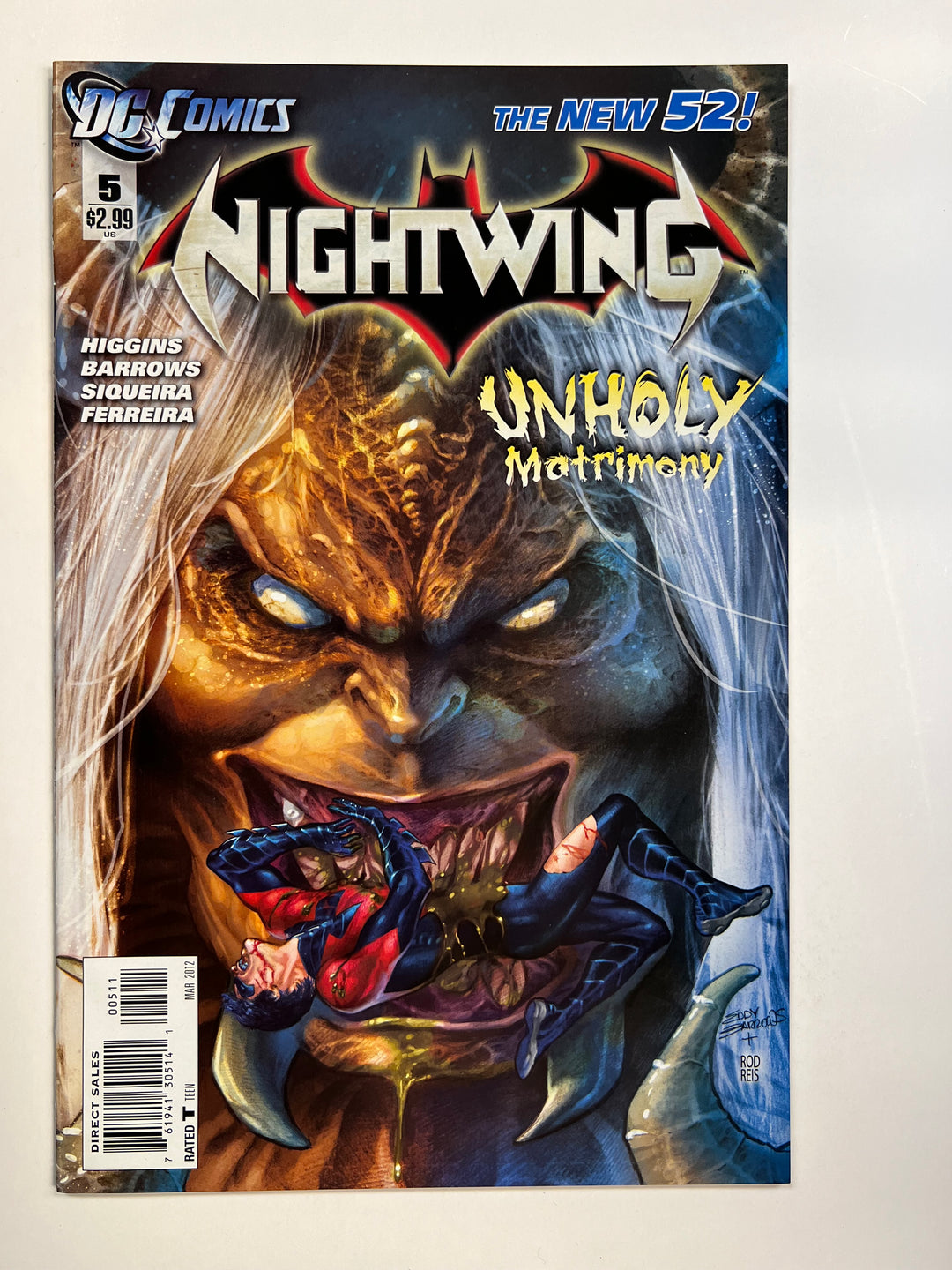 Nightwing #5 DC 2012 VF+