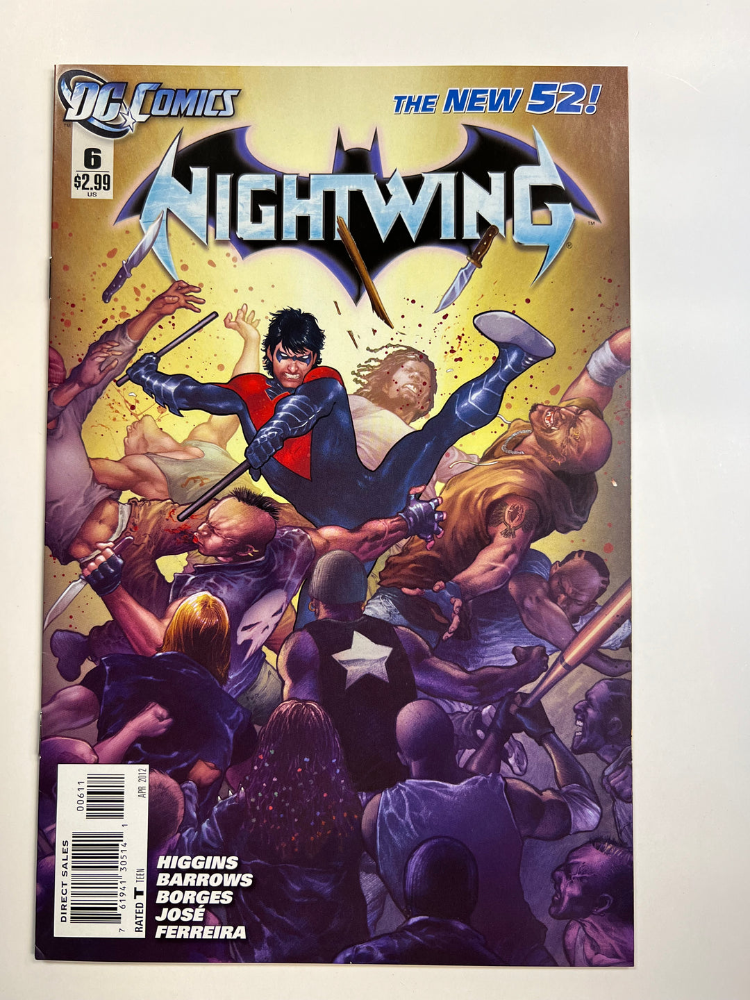 Nightwing #6 DC 2012 VF