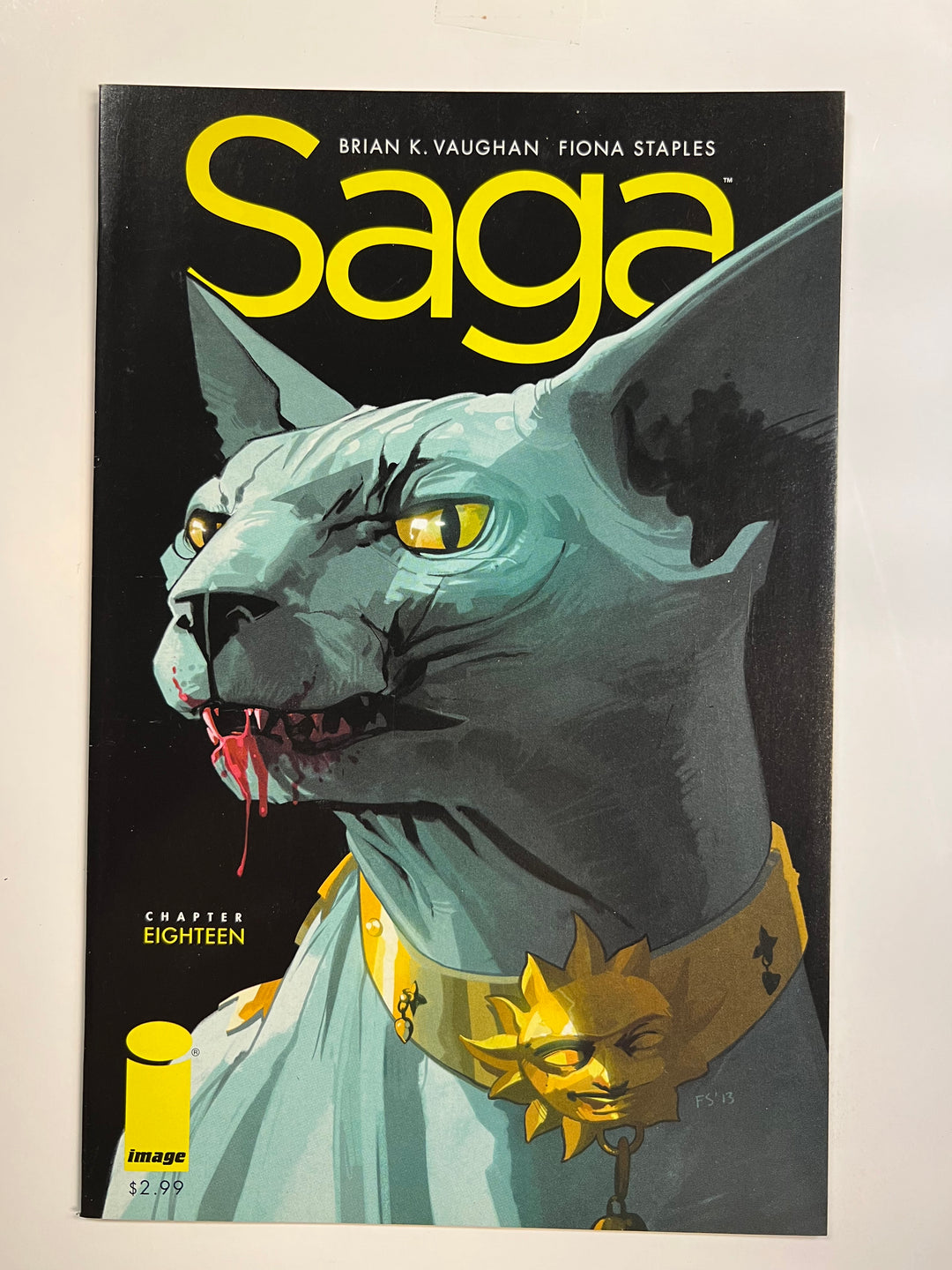 Saga #18 Image 2014 VF+