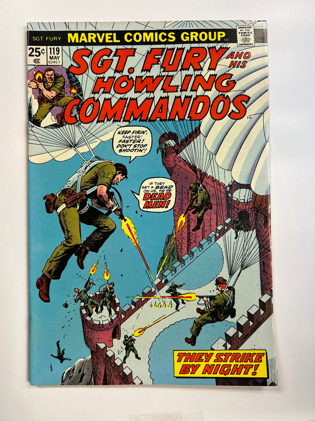 Sgt. Fury #119 Marvel 1974 F