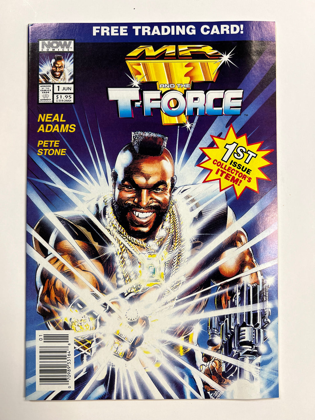 Mr. T and the T-Force Now Comics w/ Trading Card 1993 VF