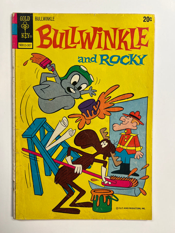 Bullwinkle and Rocky #8 Gold Key 1973 VG-