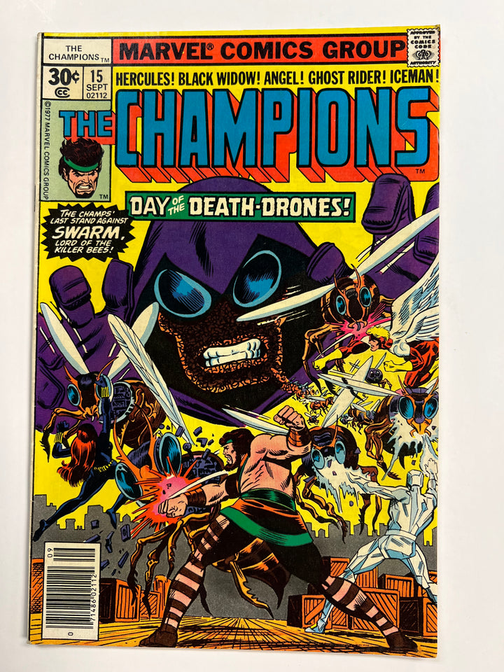 Champions #15 Marvel 1977 FN