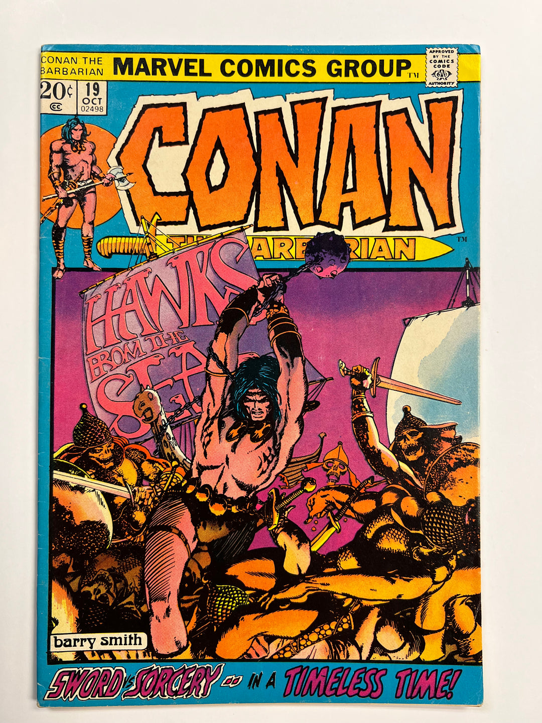 Conan the Barbarian #19 Marvel 1972 VG+