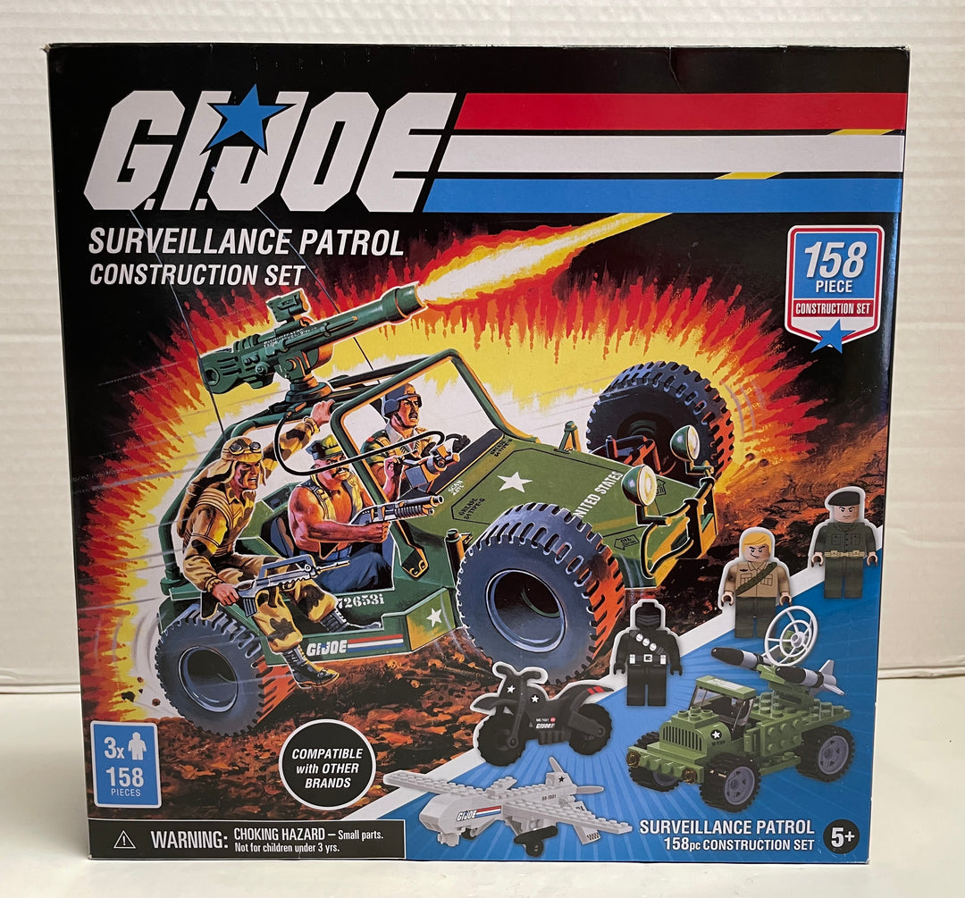 GI Joe Surveilance Patrol 158-Pc Construction Set NISB Hasbro 2020