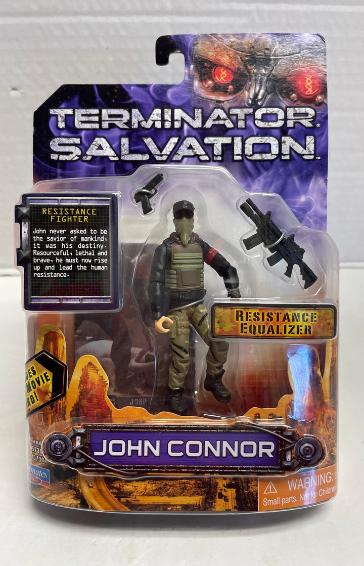 Terminator Salvation John Connor Action Figure Resistance Equalizer NISB Playmates 2009