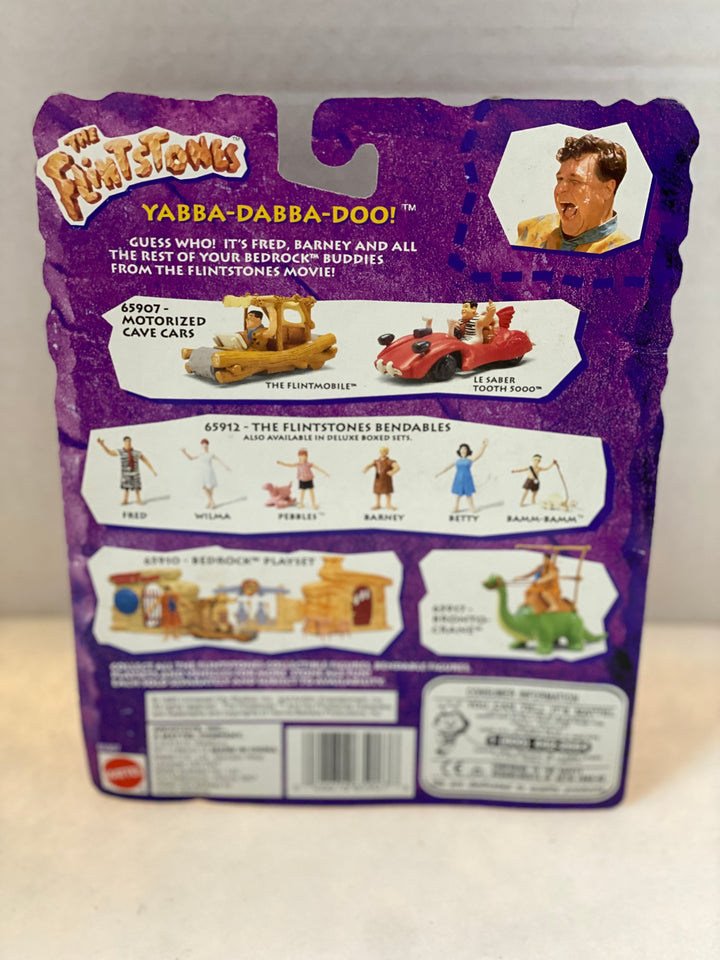 The Flintstones Motorized Cave Cars Le Saber Tooth 5000 Sealed on Card