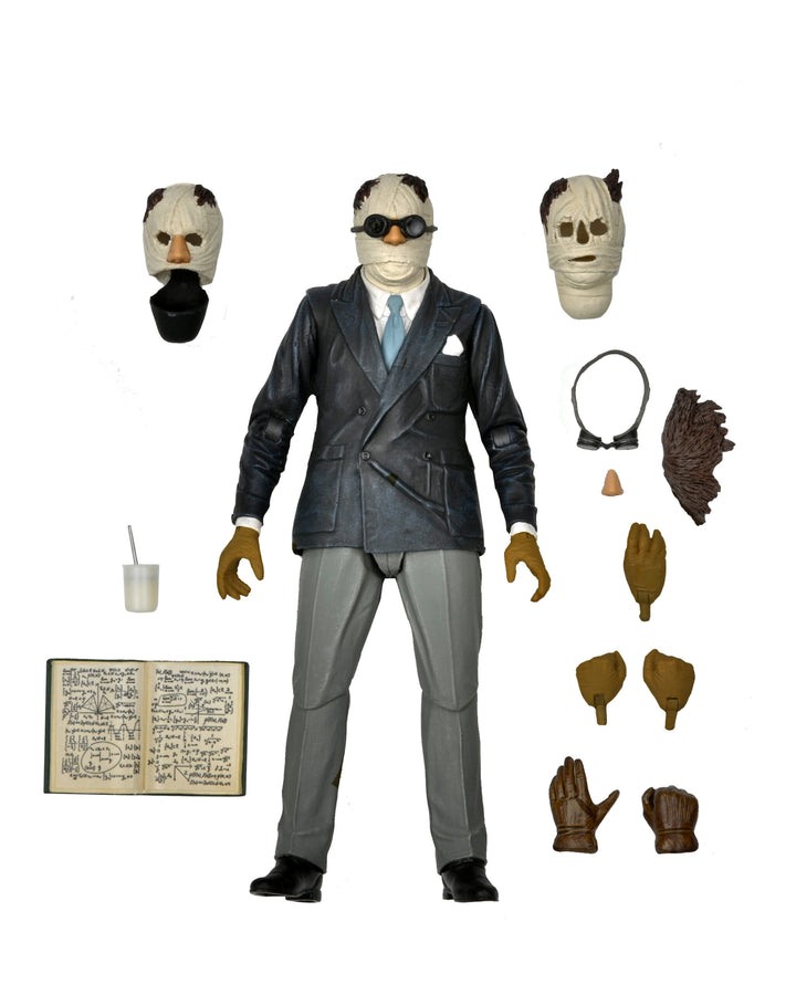 Universal Monsters – 7″ Scale Action Figure – Ultimate Invisible Man NECA 2022