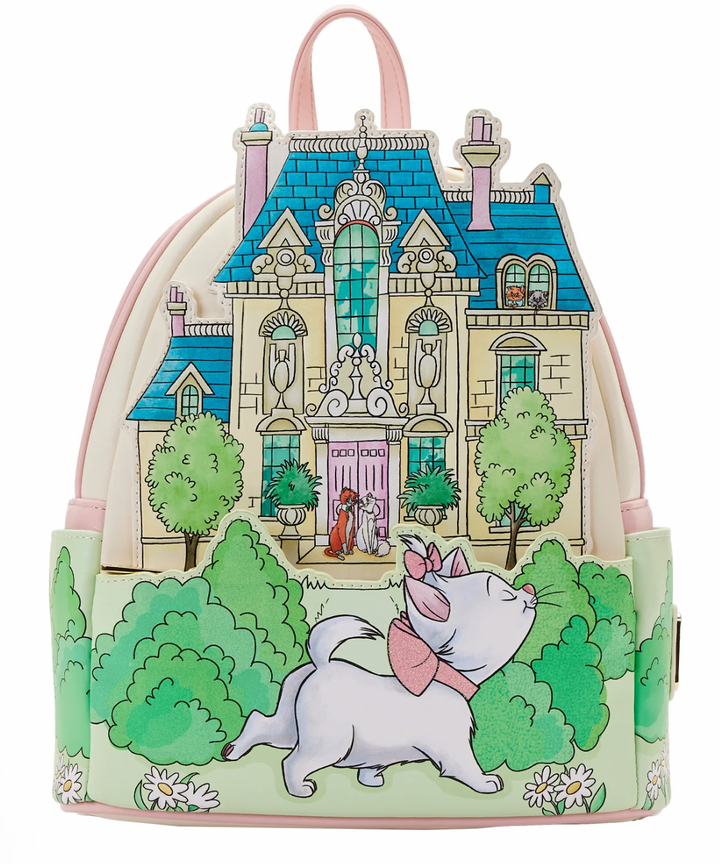 Loungefly DISNEY Aristocats MARIE HOUSE MINI BACKPACK