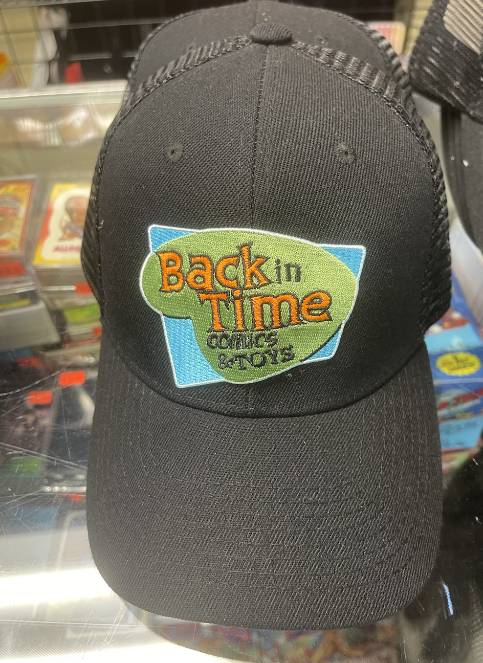 Back in Time Black Hat (Trucker)