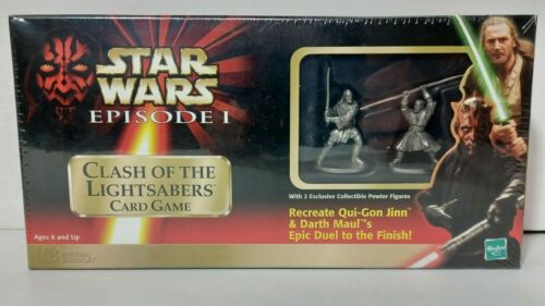 1999 Hasbro Star Wars Episode 1 Clash of the Lightsabers Card Game